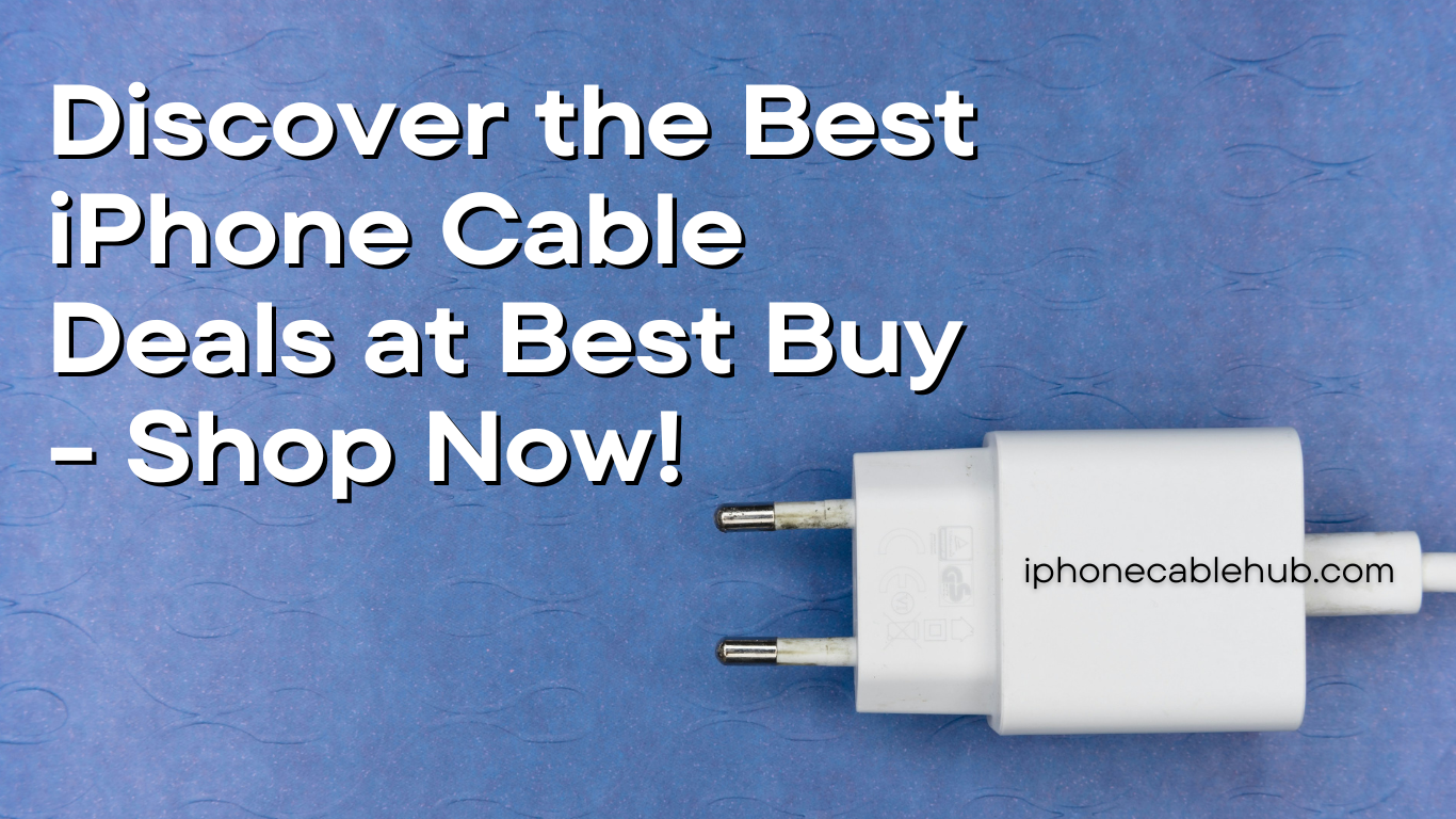 iphone cable best buy