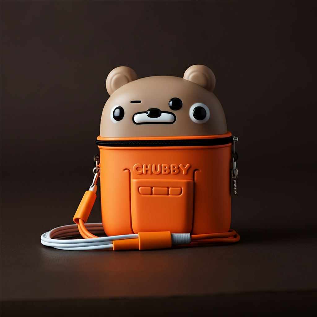 chubby cable iphone case