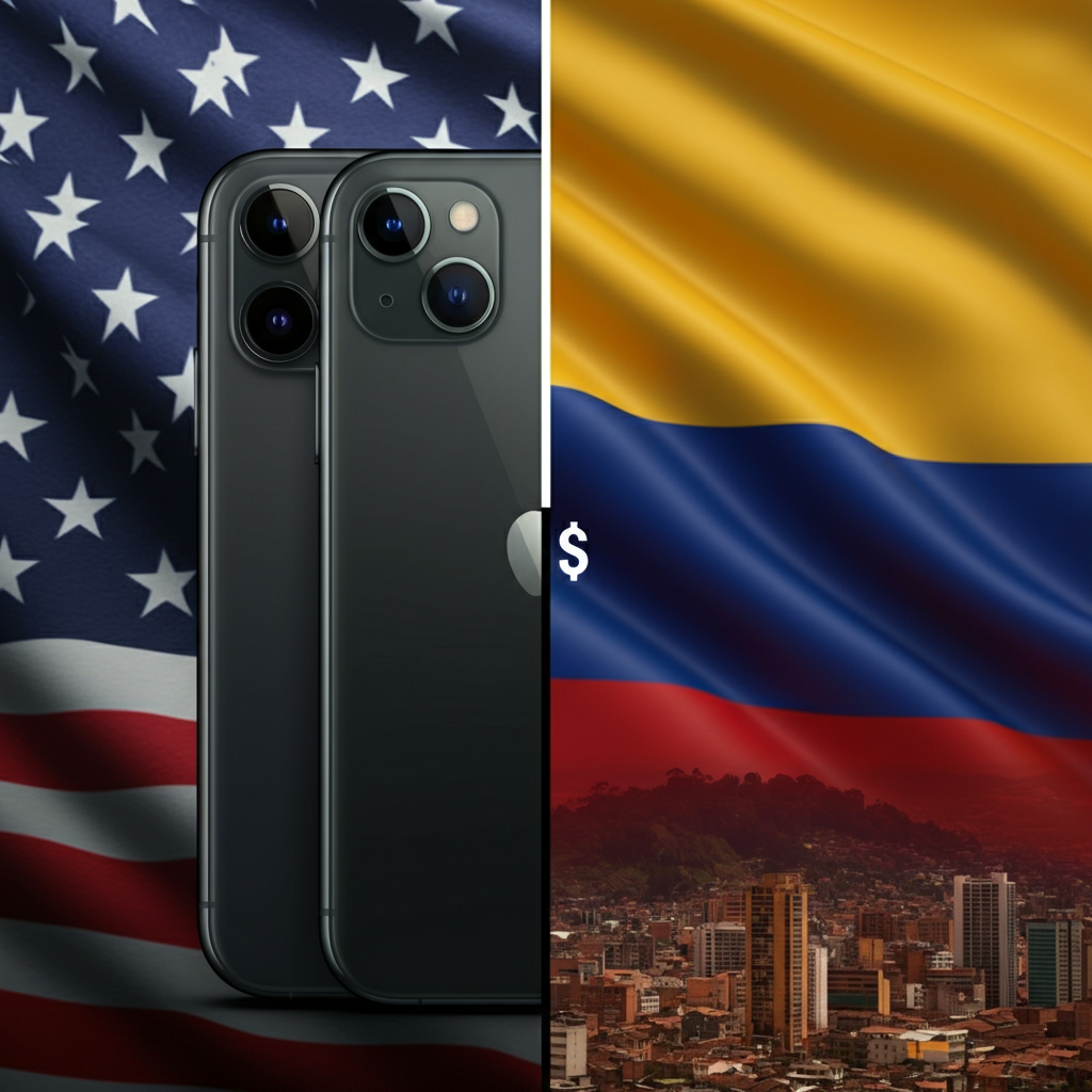 How Much More Do iPhones Cost in Columbia South America?