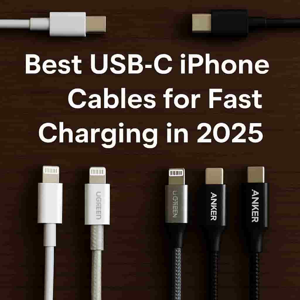 Best USB-C iPhone Cables for Fast Charging in 2025